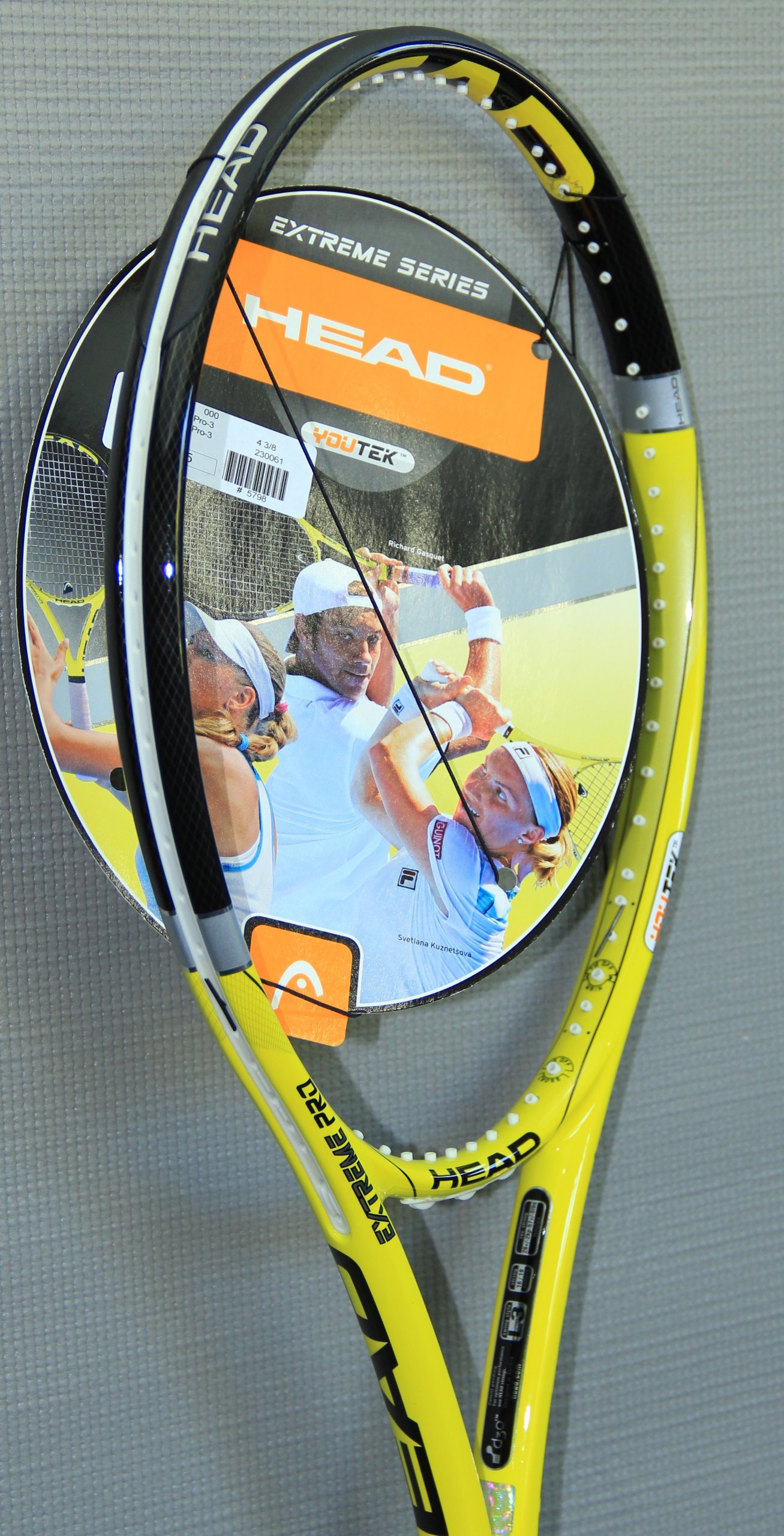Buy Head Youtek Extreme Pro Tennis Racquet(4 3/8) [Unstrung